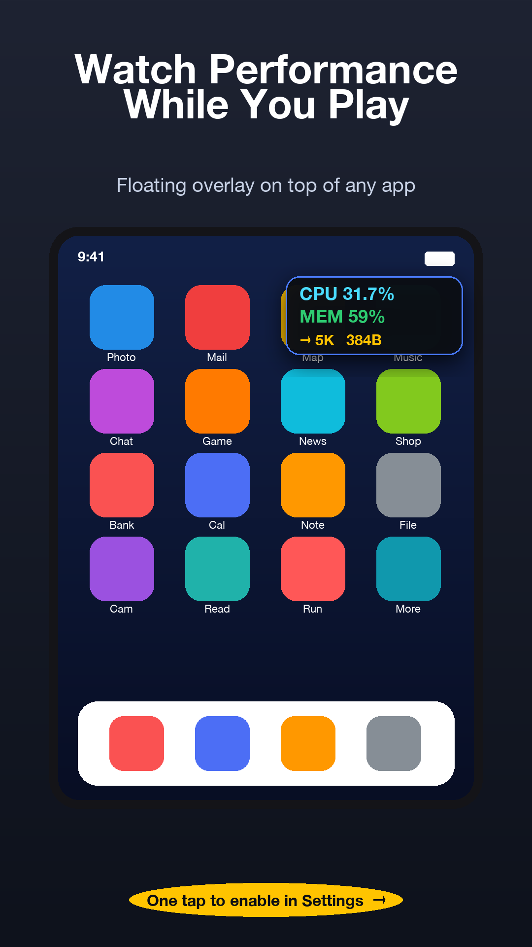 Floating Overlay